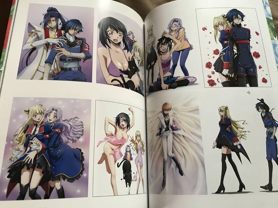 Amazon.co.jp: コードギアス 亡国のアキト イラストレーションズ